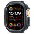 Spigen Rugged Armor Dark Gray tok Apple Watch Ultra 1 / 2 (49 mm) készülékhez