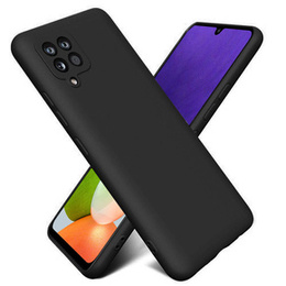 Telefontok a Samsung Galaxy A22 / M22 4G / LTE, Silicone Lite, fekete