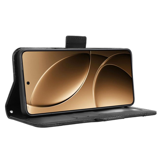 Pattintható tok a Xiaomi Poco F7 Ultra, Card Slot, fekete