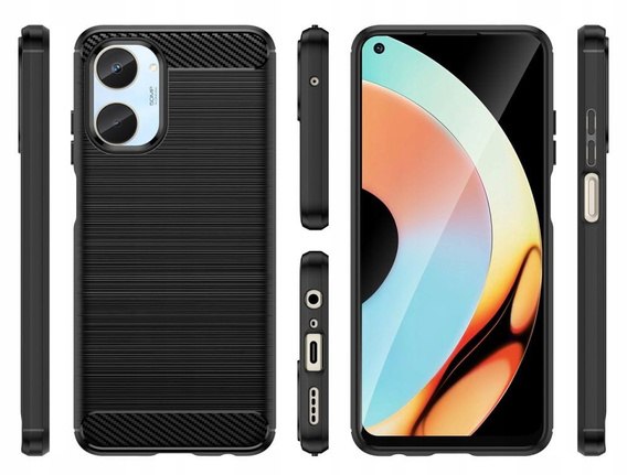 Telefontok a Realme 10 4G, Carbon, fekete