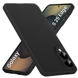 Vékony tok a Samsung Galaxy S25 Edge, Slim, fekete