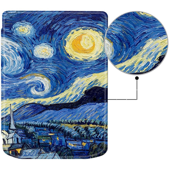 Tok PocketBook Verse / Verse Pro, Smartcase, oil painting