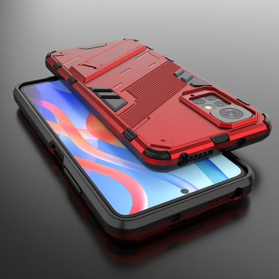 Tok Xiaomi Redmi Note 11/11S, Military kickstand, kék
