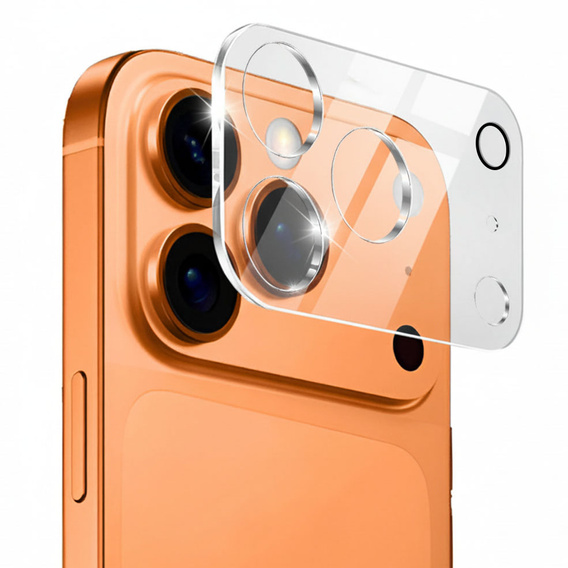 2x ERBORD kamerasziget edzett üveg iPhone 17 Pro Max készülékhez