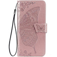 Pattintható tok a Xiaomi Redmi A5, Butterfly, rózsaszín rose gold