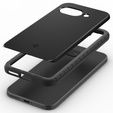 Spigen tok Google Pixel 9A készülékhez, Thin Fit Mag, fekete + 9H edzett üveg