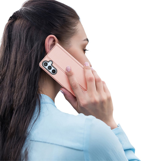Dux Ducis Telefontok a Samsung Galaxy A54 5G, Skinpro, rózsaszín rose gold