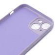 Telefontok a iPhone 15, Silicone Lite, lila