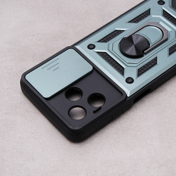 Telefontok a Realme C51, CamShield Slide, zöld