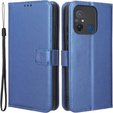 Pattintható tok a Xiaomi Redmi 12C, Wallet, Smart Magnet, kék