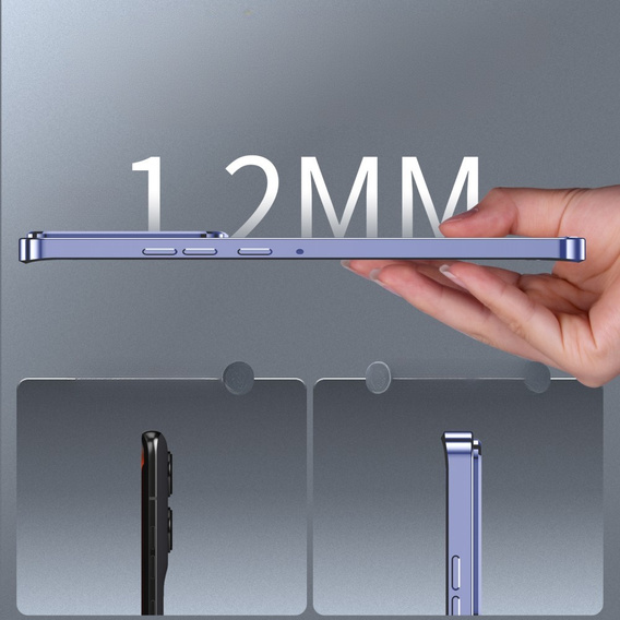 Kameravédő tok Motorola Edge 50 Pro 5G, CamShield MagSafe, lila