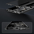 Tok Samsung Galaxy S23 Plus, Magnetic Dual Glass, fekete