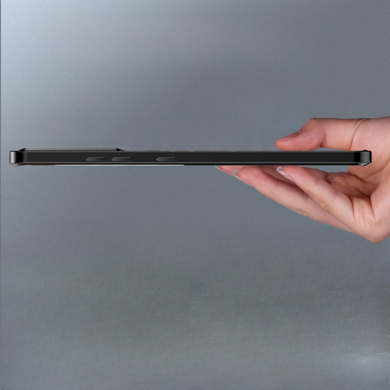 Kameravédő tok Samsung Galaxy Note 20 Ultra, CamShield MagSafe, átlátszó / fekete