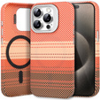 Tok iPhone 15 Pro Max készülékhez, Frame Kickstand, MagSafe, Sunset Orange