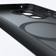 Tok OnePlus Nord CE5-hoz, MagSafe, ERBORD Matt Case, fekete