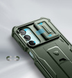 Páncélozott tok a Samsung Galaxy A16, Dexnor Full Body (Two Frames), zöld