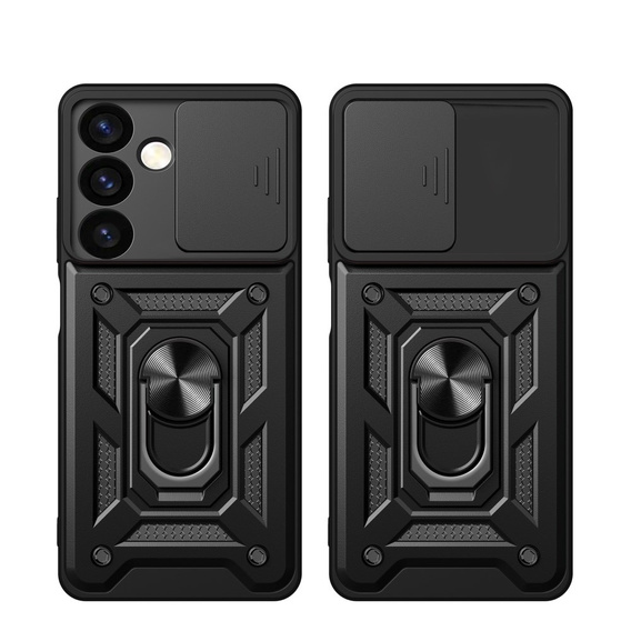 Telefontok a Samsung Galaxy S24+ Plus, CamShield Slide, fekete