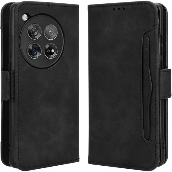 Pattintható tok a OnePlus 12 5G, Card Slot, fekete