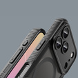 Tok iPhone 17 Pro készülékhez, MagSafe, páncélozott, fekete