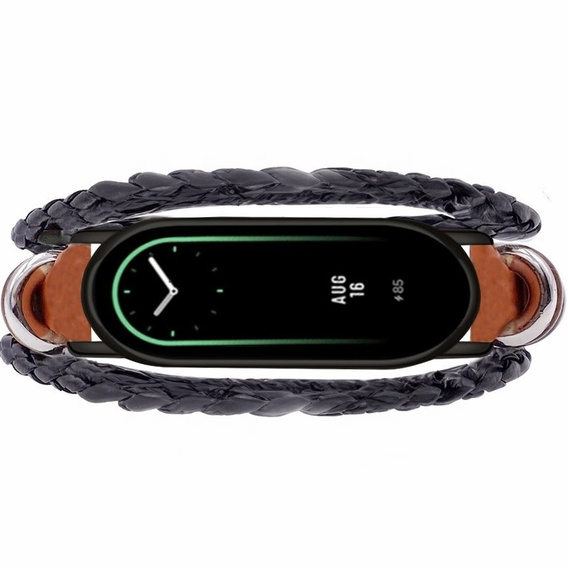 Bőrszíj a Xiaomi Smart Band 10 / 9 / 8-hez, Barna