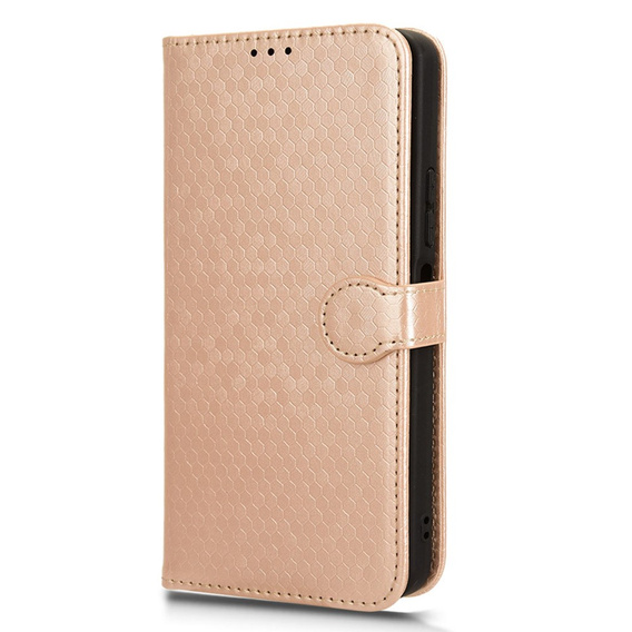 Flap tok Xiaomi Redmi A3, Wallet Rhombus, rózsaszín