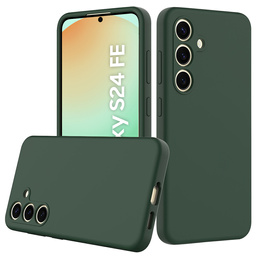 Telefontok a Samsung Galaxy S24 FE, Silicone MagSafe, zöld