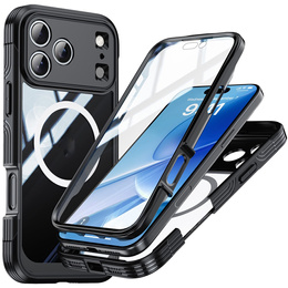 Ütésálló tok üveggel MagSafe iPhone 17 Pro Max készülékhez