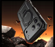 Supcase tok iPhone 17 Pro Max készülékhez, Unicorn Beetle Grip Pro Mag, Fekete