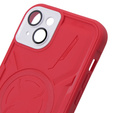 Tok iPhone 15 Plus, ERBORD Armor Mag, piros