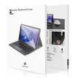 Tok + billentyűzet Xiaomi Pad 6 / Pad 6 Pro, Dux Ducis Keyboard TouchPad, fekete