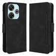 Pattintható tok a Xiaomi Redmi 13, Card Slot, fekete