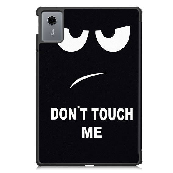 Tok Lenovo Idea Tab 11" 2025 TB336FU TB336ZU, Smartcase, állvány funkcióval, Don't Touch Me, ne érints meg engem
