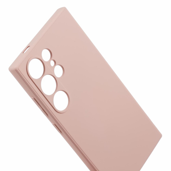 Telefontok a Samsung Galaxy S24 Ultra, Silicone Lite, rózsaszín