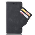 Pattintható tok a Motorola Moto G8 Power, card slot, fekete