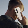 Telefontok a Samsung Galaxy S25 Ultra, GKK Leather, titánium szürke
