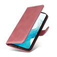 Pattintható tok a Samsung Galaxy A34 5G, Leather Wallet, rózsaszín rose gold