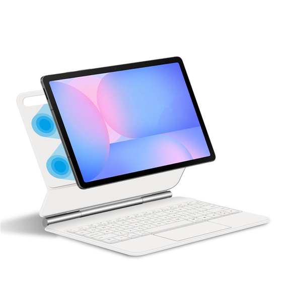 Bluetooth billentyűzet tok touchpaddel Samsung Galaxy Tab S10 FE készülékhez
