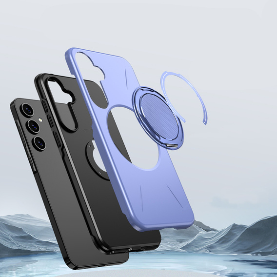 MagSafe tok állvánnyal Samsung Galaxy A57 5G készülékhez, lila