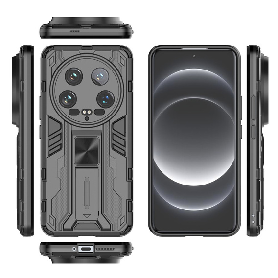 Tok Xiaomi 14 Ultra, Military kickstand, fekete