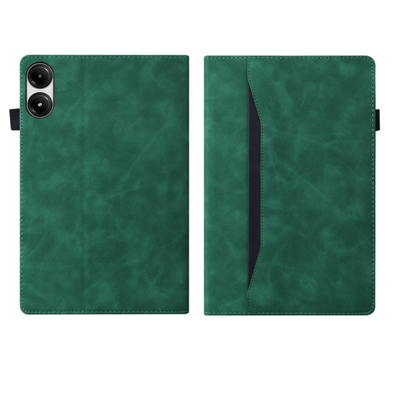 Tok Xiaomi Redmi Pad Pro / Xiaomi Poco Pad, Classic, tolltartóval, zöld