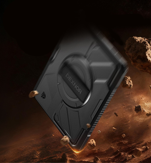 Dexnor 360° tok pánttal és tolltartóval iPad Air 13" 2025/2024 (7./6. generáció) készülékekhez