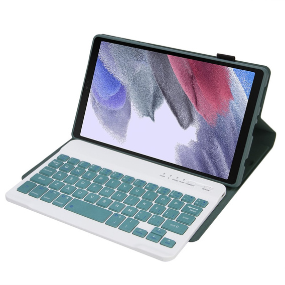 Tok + billentyűzet Samsung Galaxy Tab A7 Lite 8.7 T220 / 225, zöld