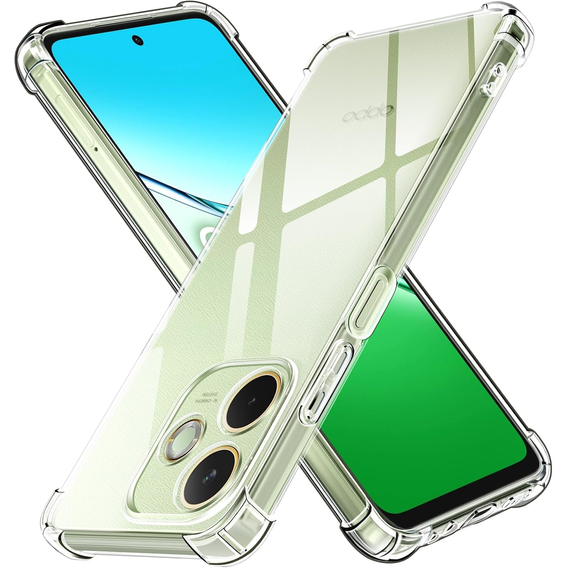Telefontok a Oppo A5 Pro 5G, Dropproof, átlátszó