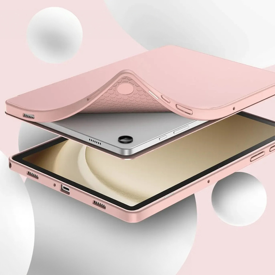 Háromszoros flip tok Samsung Galaxy Tab A11+ készülékhez