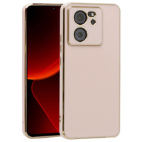 Tojás Xiaomi 13T / 13T Pro, Glamour CamShield, rózsaszín rose gold