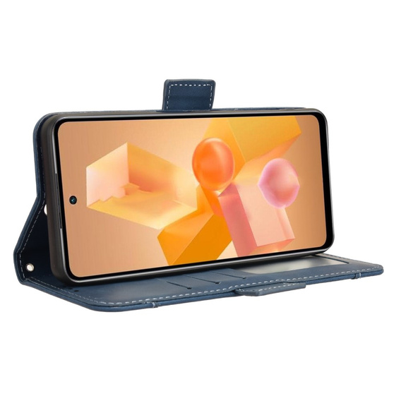 Pattintható tok a Infinix Hot 40i, Card Slot, sötétkék