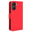 Pattintható tok a Xiaomi Redmi 13C / Poco C65, Card Slot, piros