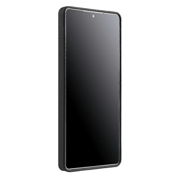 MELKCO tok Samsung Galaxy S25 Ultra, bőr, fekete