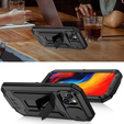 Páncélozott tok a iPhone 14, R-JUST CamShield Slide, fekete