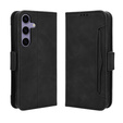 Pattintható tok a Samsung Galaxy S25 FE, Card Slot, fekete